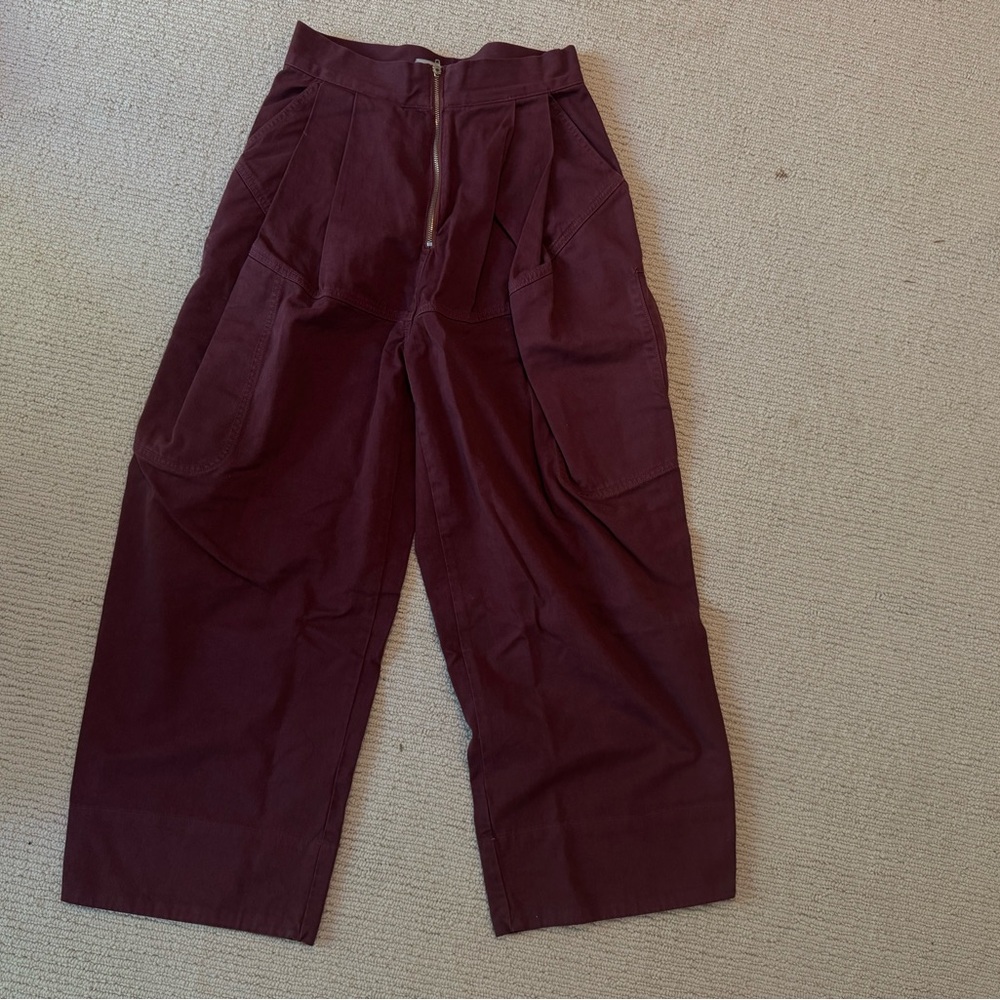 Rachel Comey burgundy bandini Pants